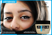 Almond Oil Hair Mask – Biotin & Collagen for Shine