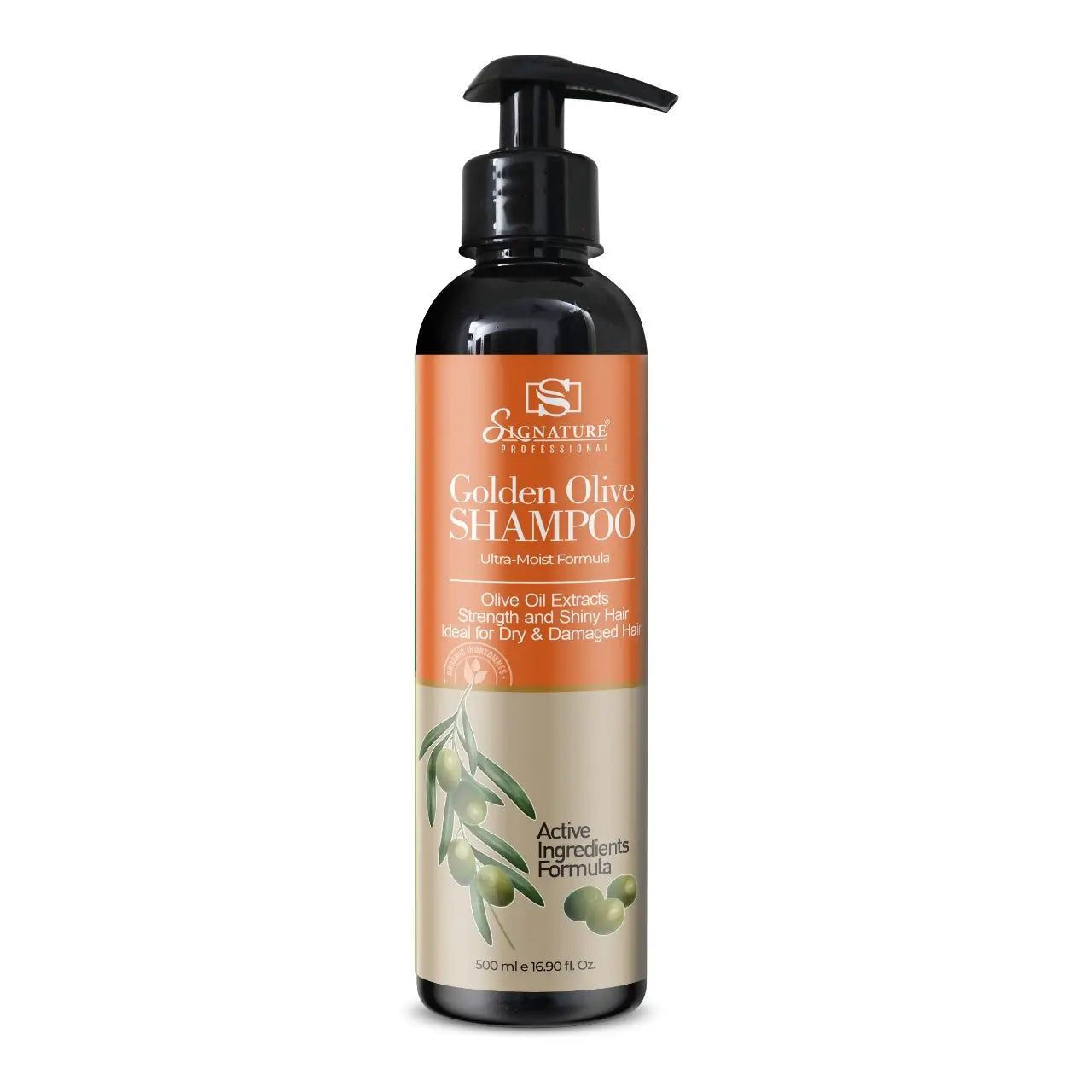 Golden Olive Shampoo – Shine with Olive Extract