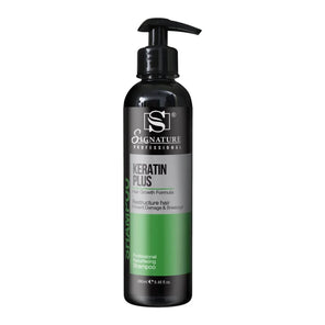 Signature Keratin Plus Shampoo 280ml for hair and skin care