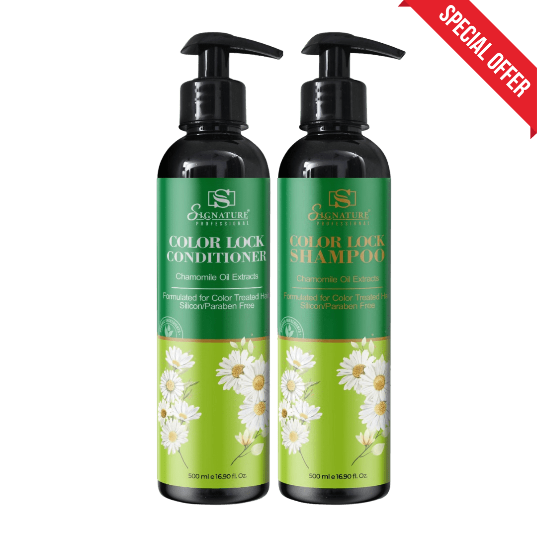 Color Lock Shampoo + Conditioner – Color Protection Combo