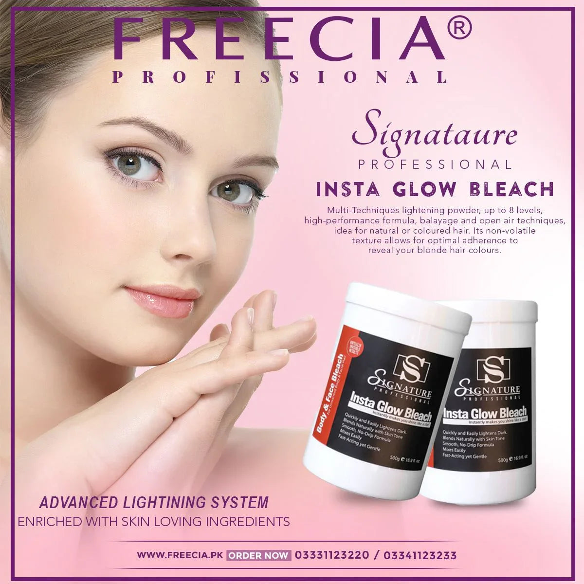 Insta Glow Bleach – Instant Radiance & Skin Brightening