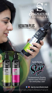 Keratin Plus Shampoo & Conditioner Combo – Home Keratin Kit