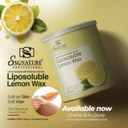 Lemon Liposoluble Wax – Smooth Skin with Fresh Lemon Scent