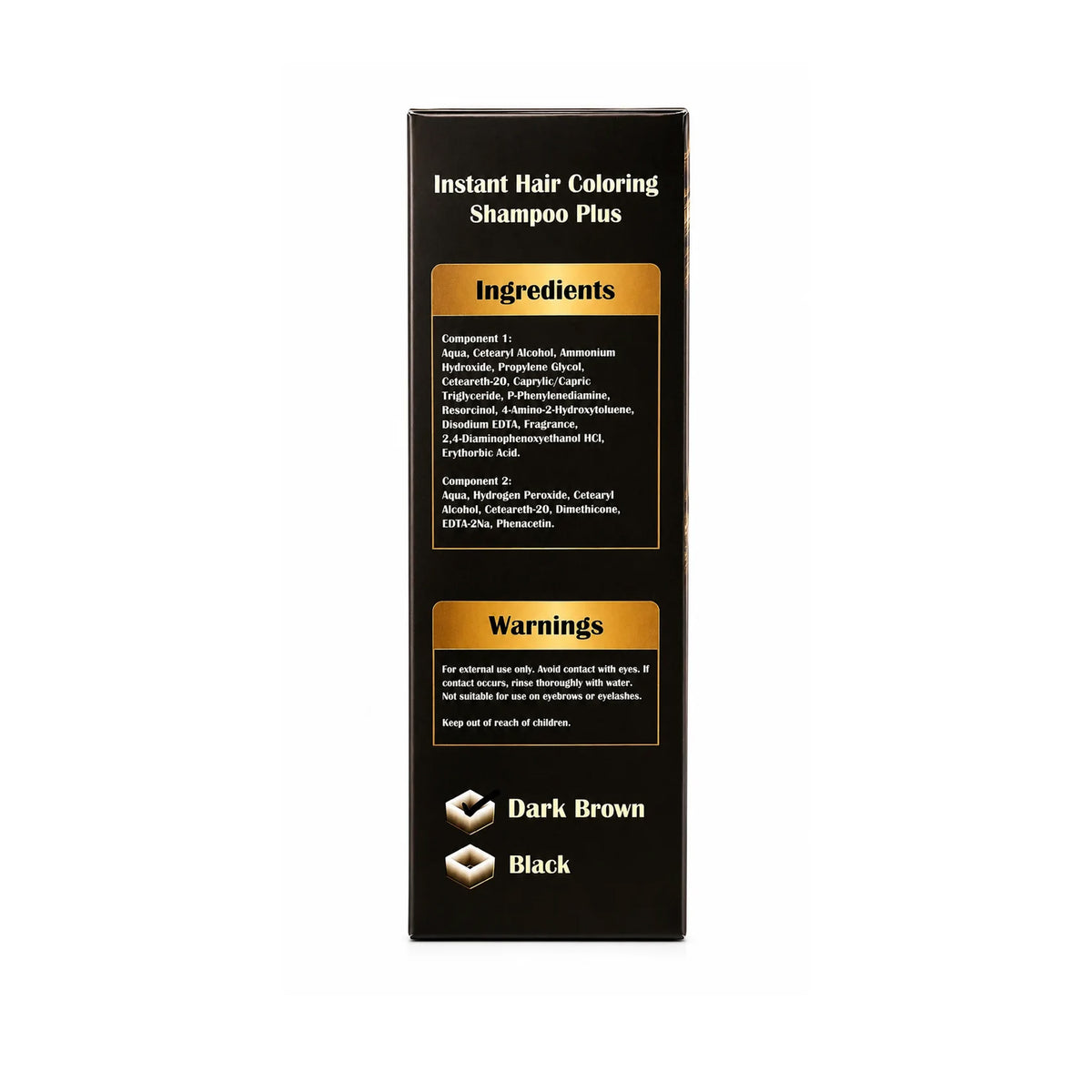 Signature Professional Instant Hair Coloring Shampoo Plus (5-in-1 Formula) – 200ml