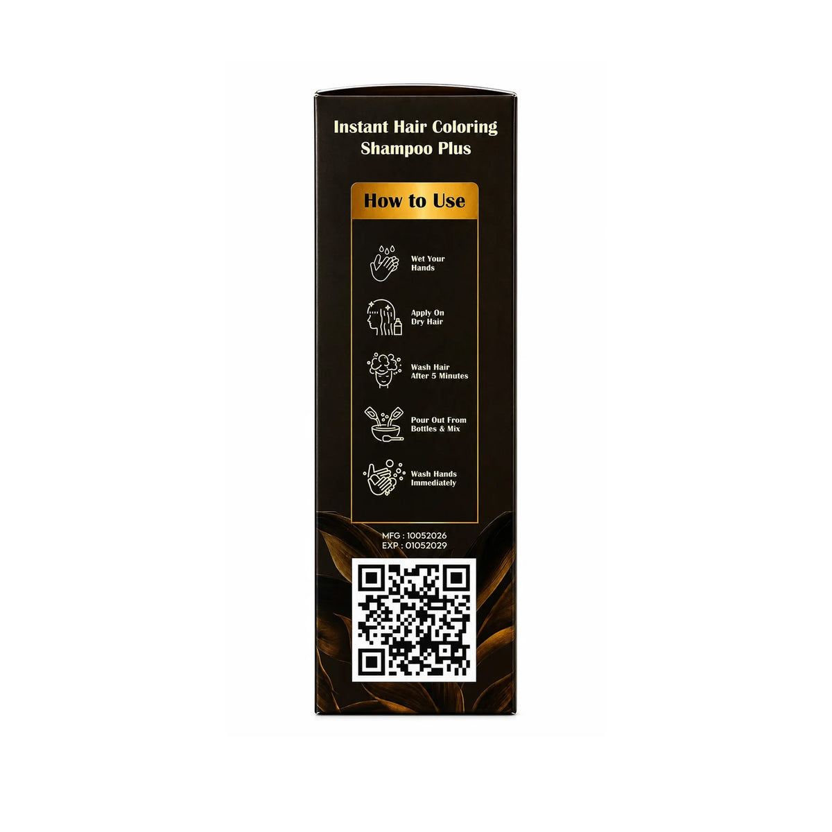 Signature Professional Instant Hair Coloring Shampoo Plus (5-in-1 Formula) – 200ml