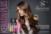 Keratin Plus Shampoo & Conditioner Combo – Home Keratin Kit