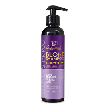 Anti Yellow Shampoo – Neutralize Brass & Brighten Blonde