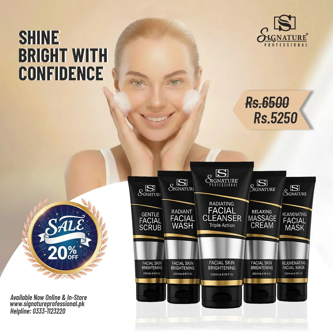 Facial Brightening Kit