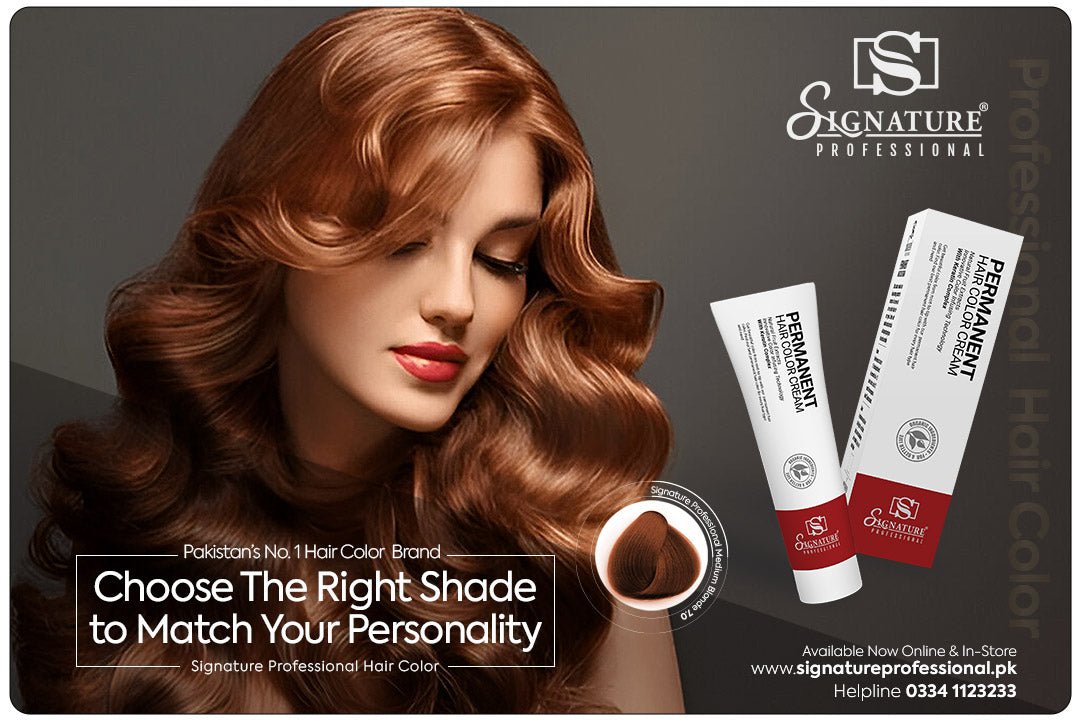 Signature Hair Color Developer for hair and skin care
