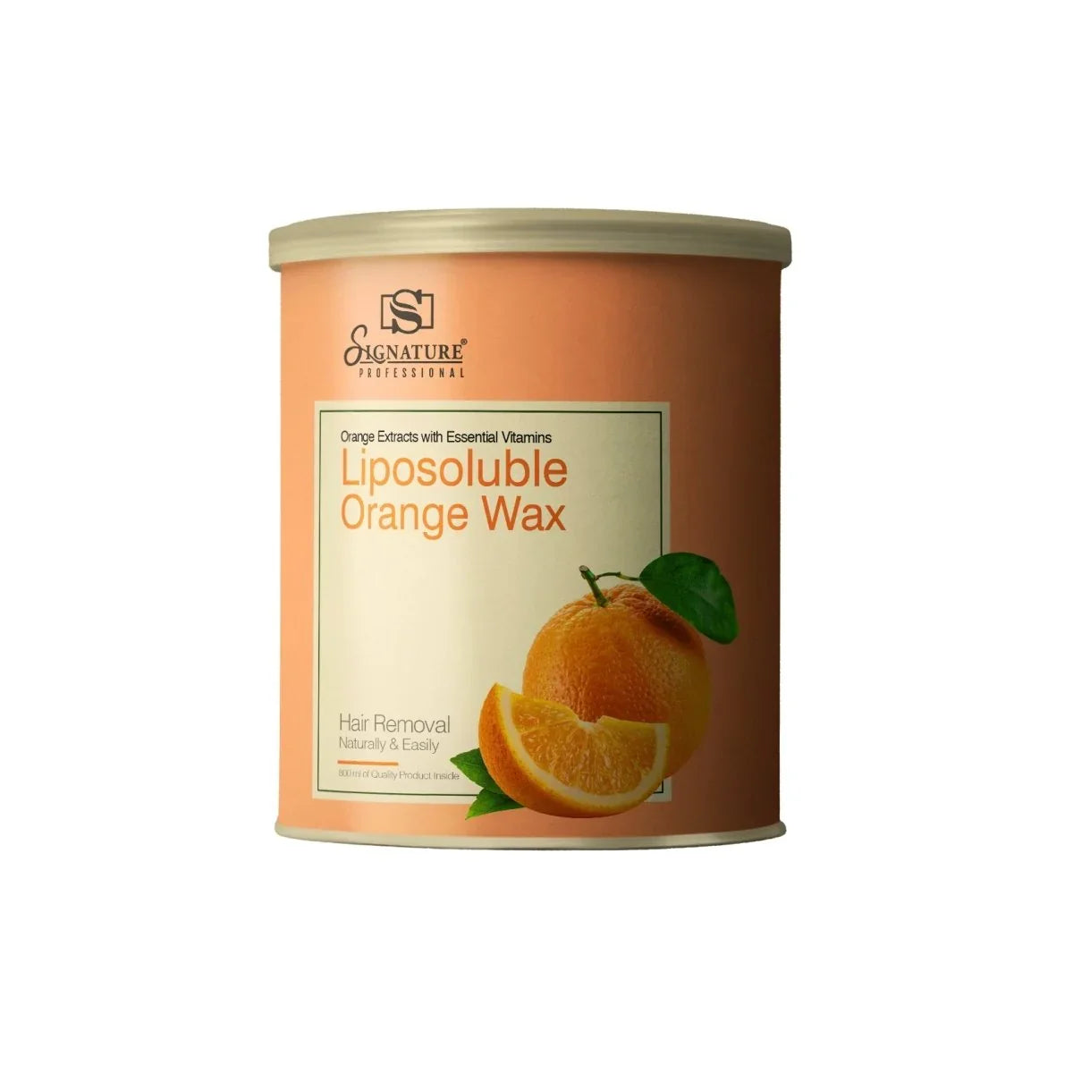 Signature Liposoluble Orange Wax for hair and skin care
